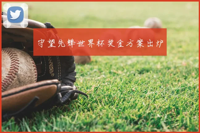 守望先锋世界杯奖金方案出炉