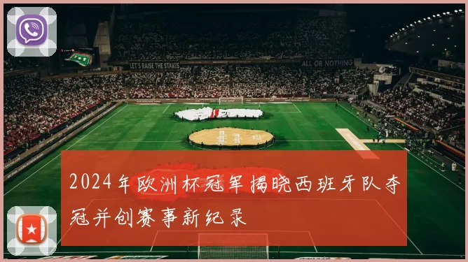 2024年欧洲杯冠军揭晓西班牙队夺冠并创赛事新纪录